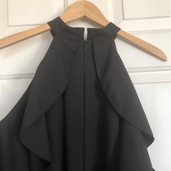 ELOQUII cold shoulder ruffle sheath dress - Picture 10 of 13